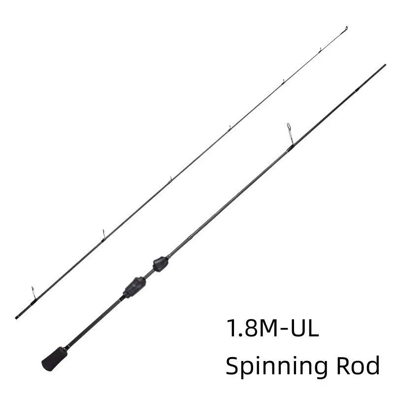Mavllos Resolute 1.8M UL TipTrout Fishing Spinning Rod Lure 0.8-7g Fast Action 30T Toray Carbon Ultra Light BFS Casting Rod