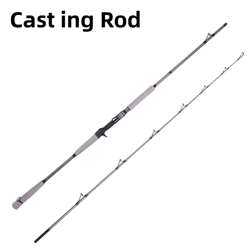Mavllos RaptorII Saltwater Fishing Jigging Rod Lure 80-250g 20-50LB Professional Carbon Casting Spinning Rod for Fishing Tuna