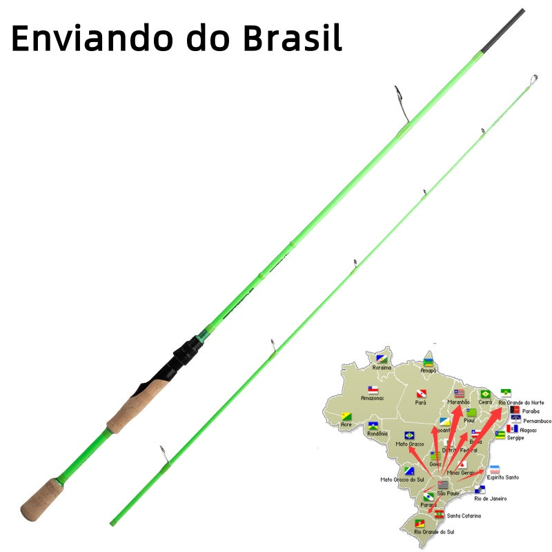 Mavllos Scout Bass Spinning Fishing Rod Moderate Fast Action Line 7-17lb 1.8M Fishing Rod,Lure 5-22g Light Casting Rod