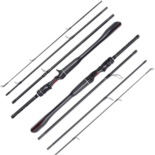 Mavllos OCKA Portable 12lb Spinning Rod Lure 5-20g 4 Sections Travel Light Carbon Fishing Casting Rod for Bass Pike