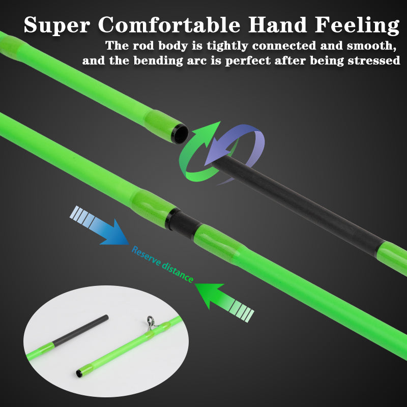 Mavllos Scout Bass Spinning Fishing Rod Moderate Fast Action Line 7-17lb 1.8M Fishing Rod,Lure 5-22g Light Casting Rod