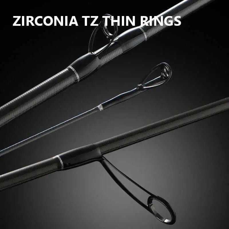 Mavllos MOXIAO Bass Spinning Rod 1.8m Line 1-12lb Lure 2-28g Fast Tip 2 Sections L Tip Light Fast Action Carbon Casting Rod