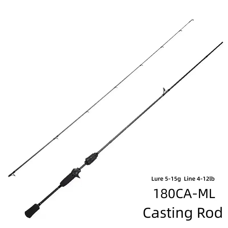 Mavllos Resolute Bass Fishing Spinning Rod Line 7-17lb Lure 7-21g 30T Toray Carbon M Tip Action Fast Light Trout Casting Rod
