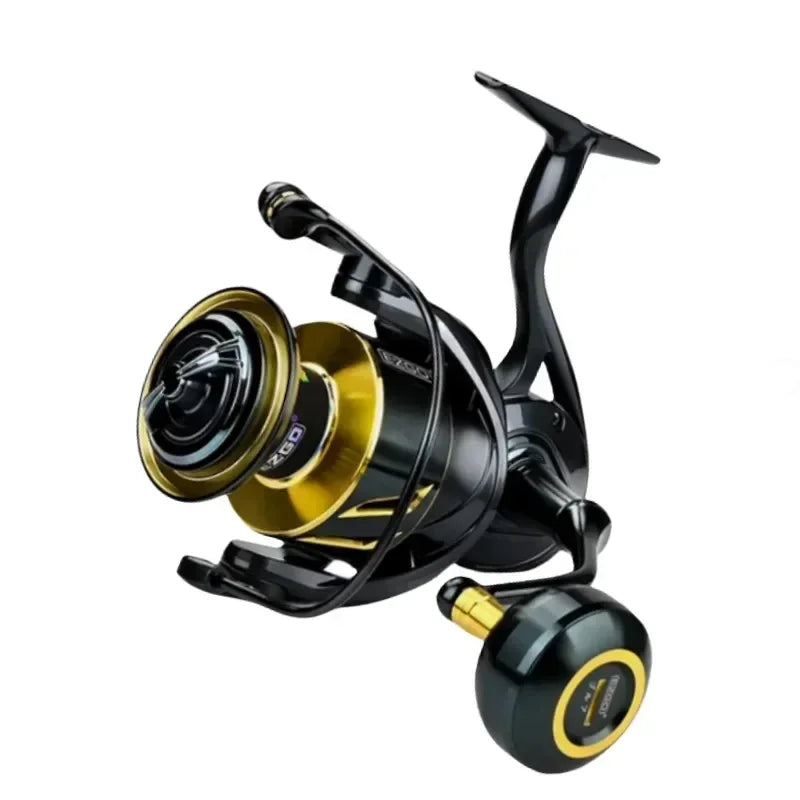 Mavllos EZGO Saltwater Jigging Reel for Boat Fishing,Brake Force 27kg, Handle Screw in,Ratio 5.2:1 Grouper Bass Fishing Reel