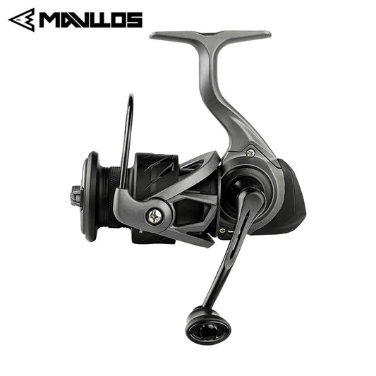 Mavllos Skadi Bass Spinning Reel 7+1BB CNC Metal Spool 5.5:1 Gear Stainless Steel IPX6 Waterproof Dual Bearing Carp Fishing Reel