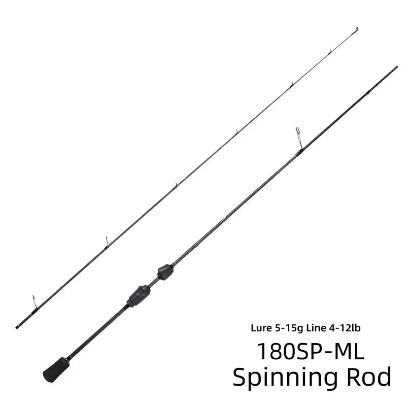 Mavllos Resolute Bass Fishing Spinning Rod Line 7-17lb Lure 7-21g 30T Toray Carbon M Tip Action Fast Light Trout Casting Rod