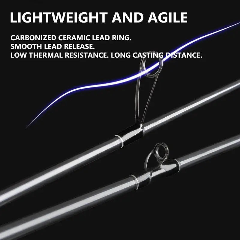 Mavllos Magic-S Spinning Fishing Rod 1.68M 1.8M Lure 2-10g Line 2-10lb Fast Action L Tip Carbon Light Fishing Casting Rod