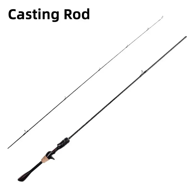 Mavllos Orka Carbon Solid UL Spinning Fishing Rod Fast Action 2 sections Lure 1-5g Line 1-8lb Light Carp Bass BFS Casting Rod