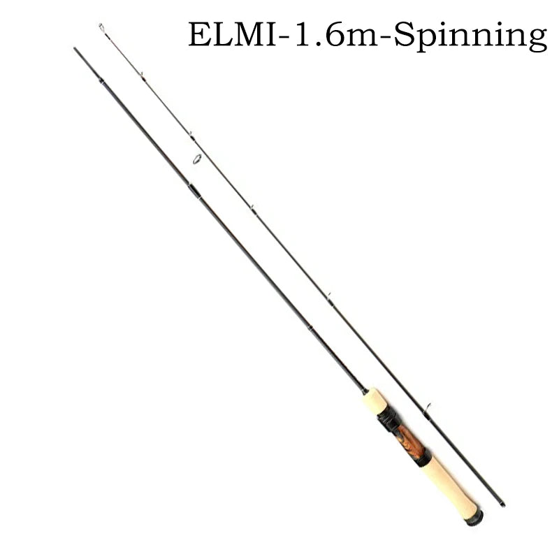 Mavllos Elite UL Tip Micro Spinning Rod Lure 1-6g Line 1-4lb Fuji A Guide Set Fast Action Stream Carbon Spinning Fishing Rod