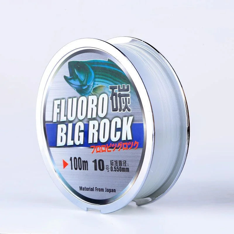 Mavllos Reme Fluoro Carbon Fishing Line 100M 2-38LB Wear-resistant Monofilament Fluorocarbon Coating Nylon Fishing Line