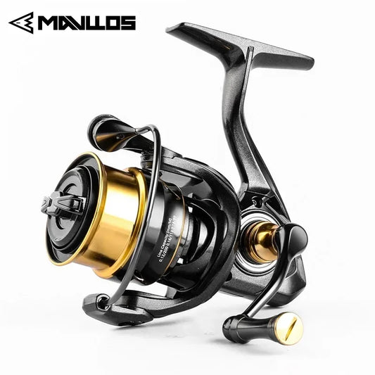 Mavllos Resolute 147g Light Carp Fishing Reel Ratio 5.4:1 6+1 Bearings Carbon Frame Max Drag 6kg Fishing Bass Spinning Reel