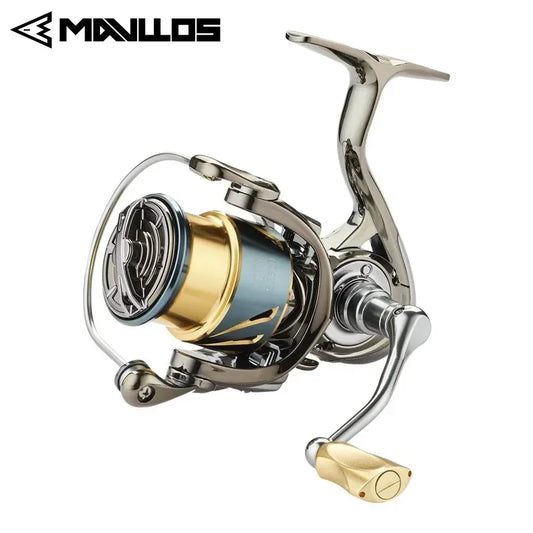 Mavllos Chaser Trout Spinning Fishing Reel 1500 2500 3000 Model Brake Force 15Kg Ratio 5.5:1 Light Bass Spinning Reel