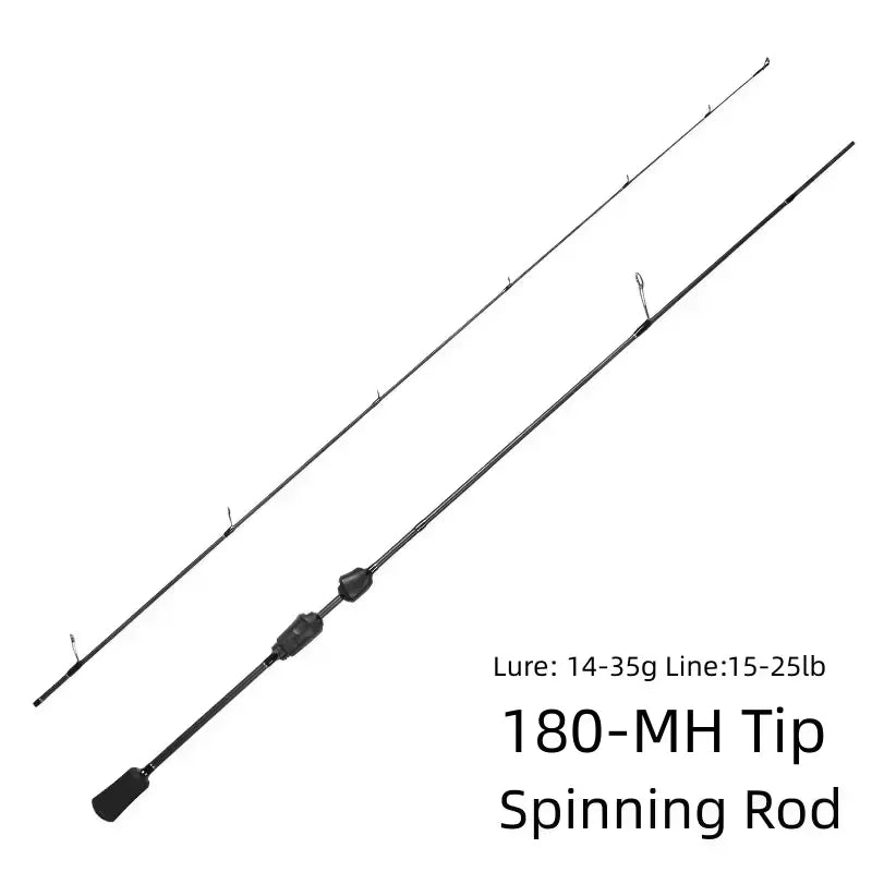 Mavllos Resolute Bass Fishing Spinning Rod Line 7-17lb Lure 7-21g 30T Toray Carbon M Tip Action Fast Light Trout Casting Rod