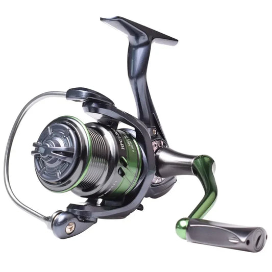 Mavllos HFC Carp Fishing Reel with Shallow Spool Model 1500 2500 3500 Power 6KG Ratio 6.2:1 Light Bass Fishing Spinning Reel
