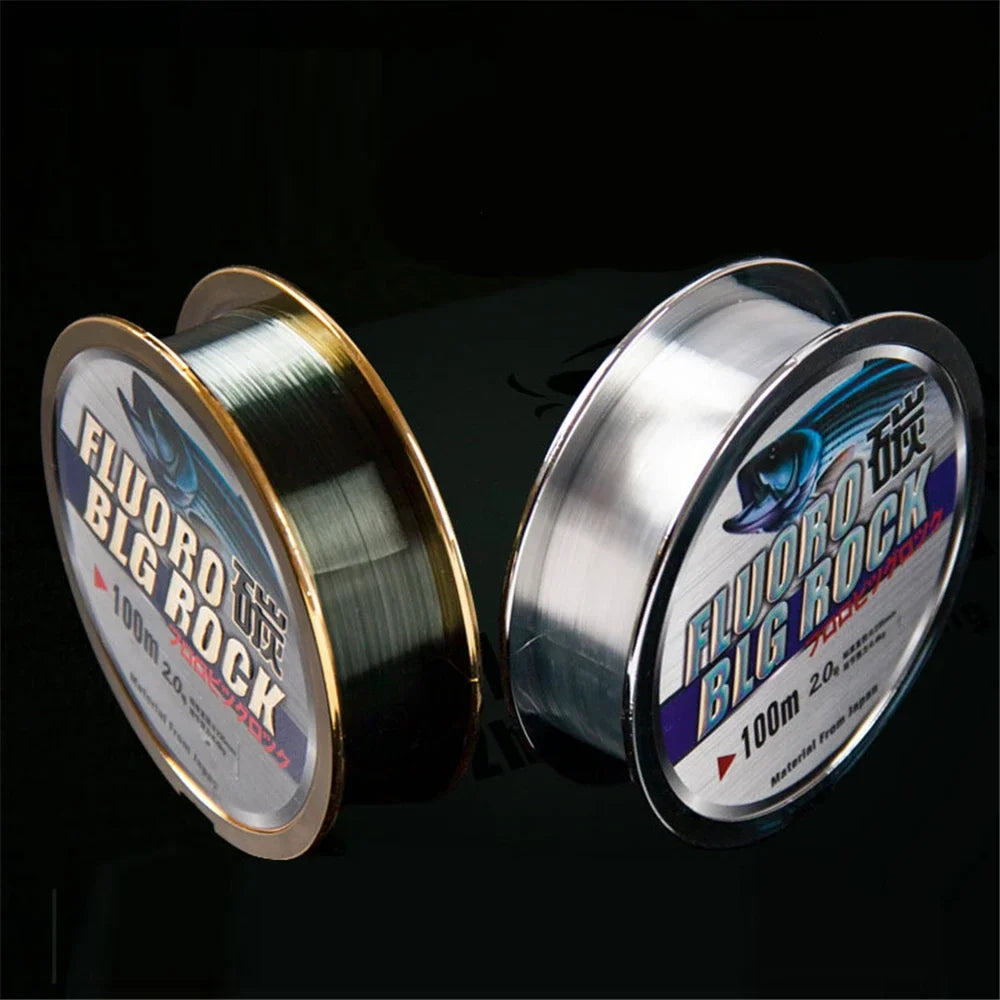Mavllos Reme Fluoro Carbon Fishing Line 100M 2-38LB Wear-resistant Monofilament Fluorocarbon Coating Nylon Fishing Line