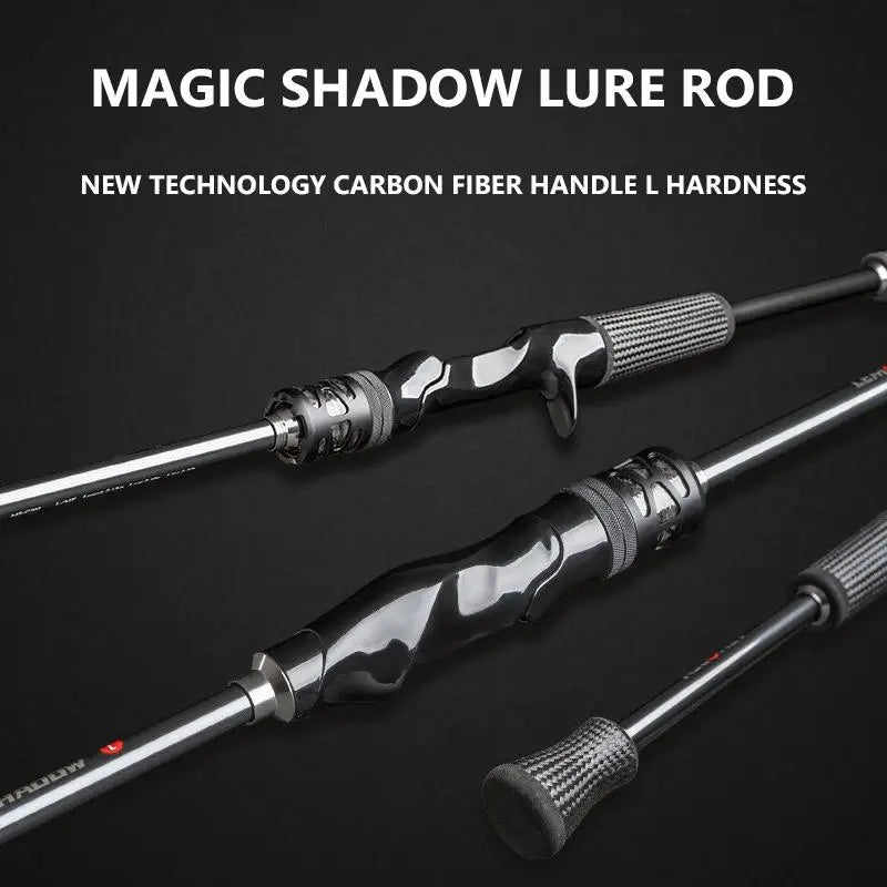 black magic fishing pole Mavllos Magic Spinning Fishing Rod 1.68M 1.8M 2.1M Moderate Fast Acti – MAVLLOS