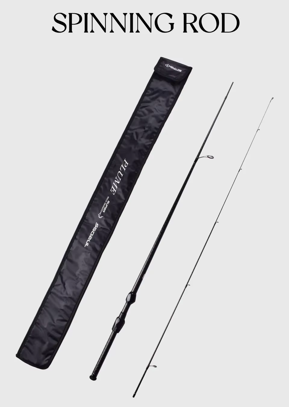 Mavllos Plume Bfs Casting Rod,1.8M Lure 0.6-8g Line 2-6lb Fast UL Tip 40T Carbon Ultra Light Trout Carp Fishing Spinning Rod