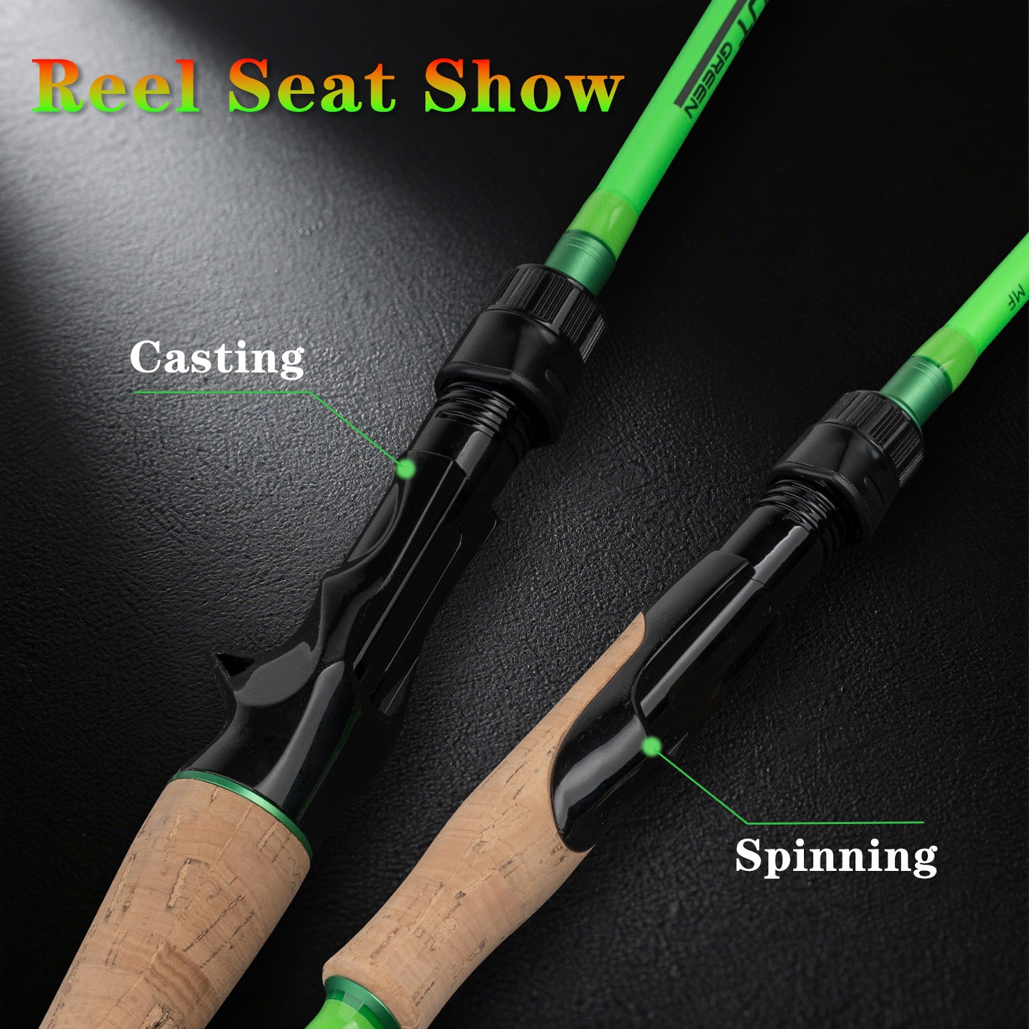Mavllos Scout Bass Spinning Fishing Rod Moderate Fast Action Line 7-17lb 1.8M Fishing Rod,Lure 5-22g Light Casting Rod