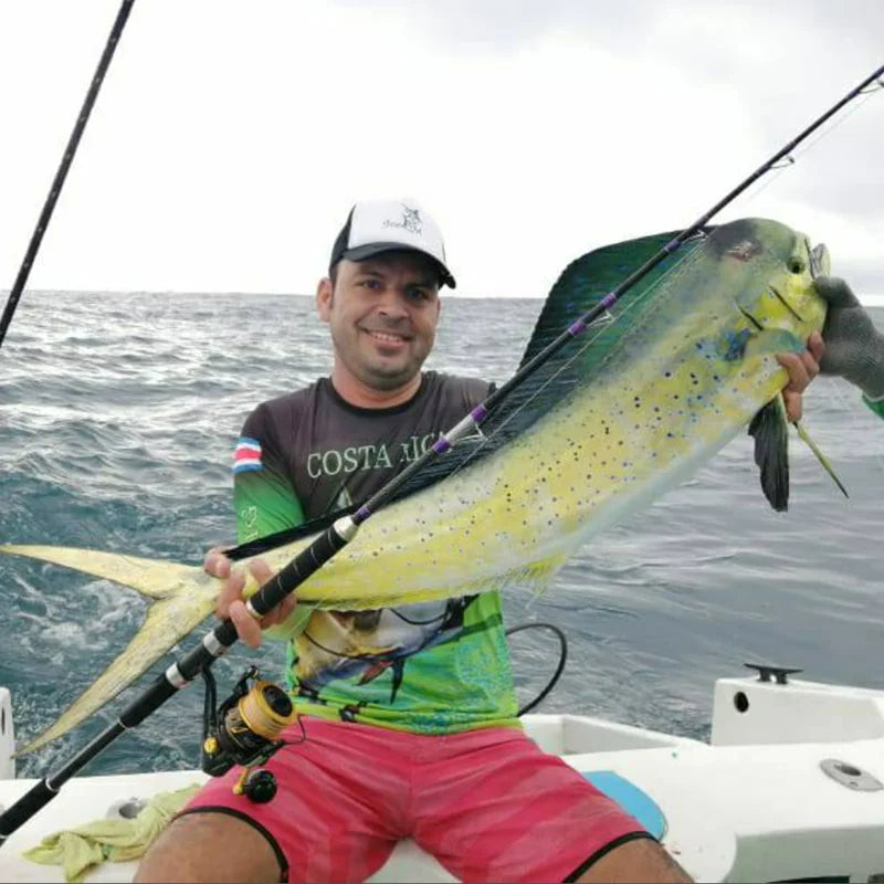 Mavllos Dominate Tuna Jigging Rod,1.65m Lure 500-1000g Force 30-60lb Deep Sea Superhard Boat Fishing Spinning Casting Rod