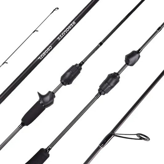 Mavllos Resolute Light BFS Casting Rod Lure 0.8-7g Line 2-6lb Toray 30T Solid Fast Tip Carbon Bass Fishing Spinning Rod