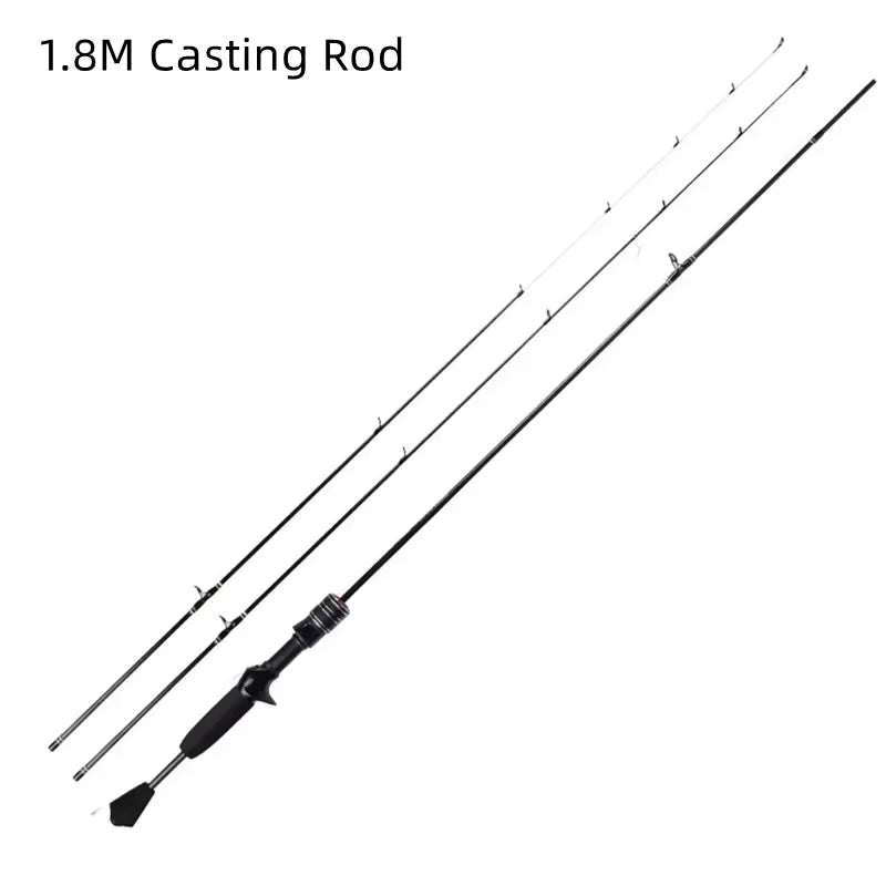 Mavllos Delicacy Fishing Rod,Two Tips,Lure 0.6-8g/0.8-10g Line 2-6lb