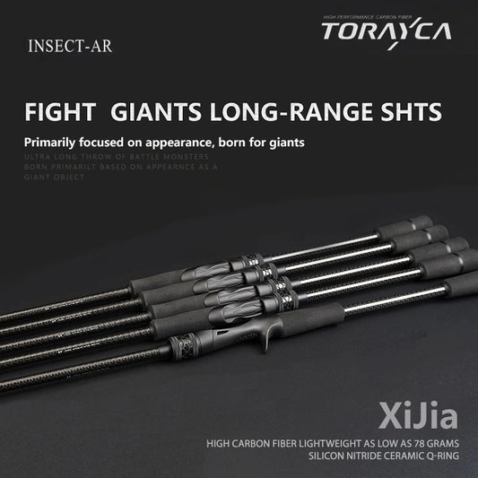 Mavllos XIJIA Chub Spinning Rod Line 15- 27LB Lure 10-35G 2 Sections 2.28m-2.58m Fast MH Tip Superhard Bass Fishing Casting Rod