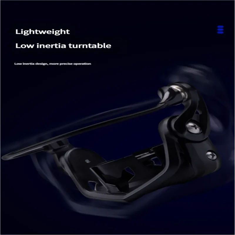 Mavllos Scylla Light Bass Spinning Reel Ratio 5.2:1 1000S 119g Low-Inertia Rotor Waterproof Anti-Rust Carbon Micro Fishing Reel