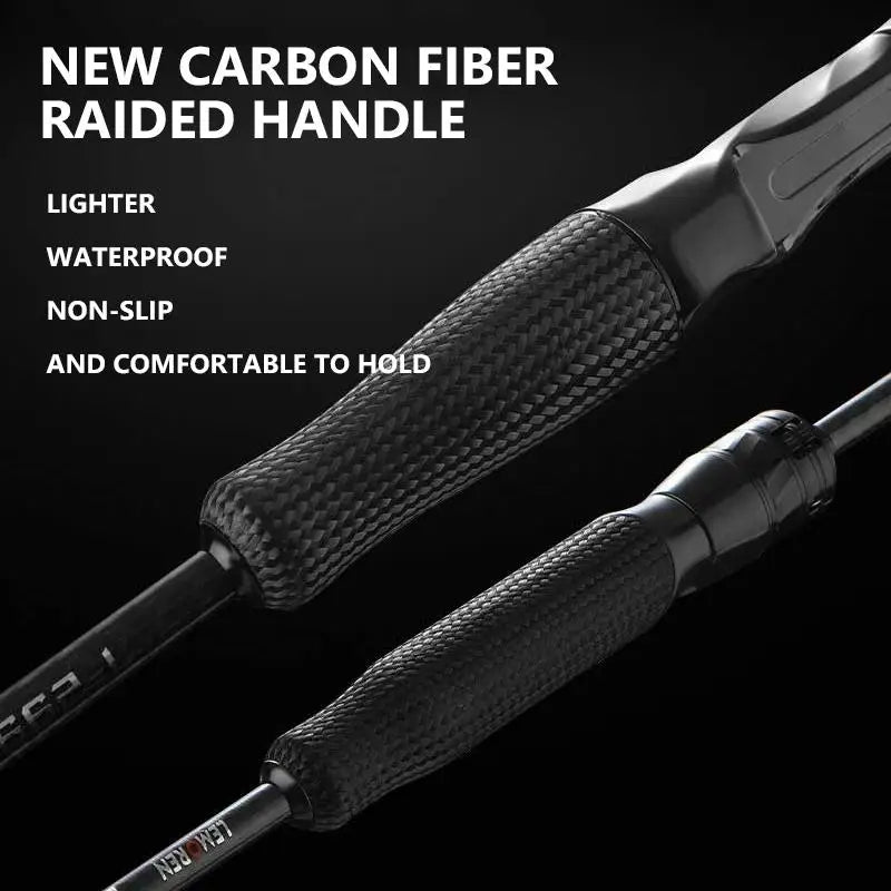 Mavllos MOXIAO Bass Spinning Rod 1.8m Line 1-12lb Lure 2-28g Fast Tip 2 Sections L Tip Light Fast Action Carbon Casting Rod