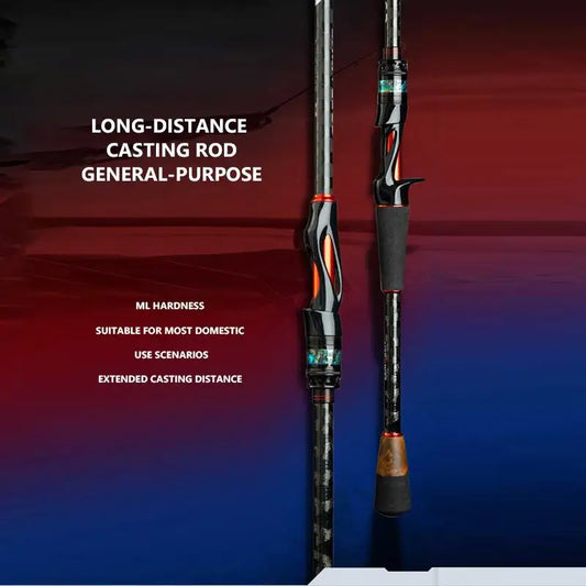 Mavllos Cobraking Spinning Fishing Rod 1.98M 2.1M 2.4M 2 Sections ML Fast Action Line 17-27lb Lure 5-15g Light Casting Rod