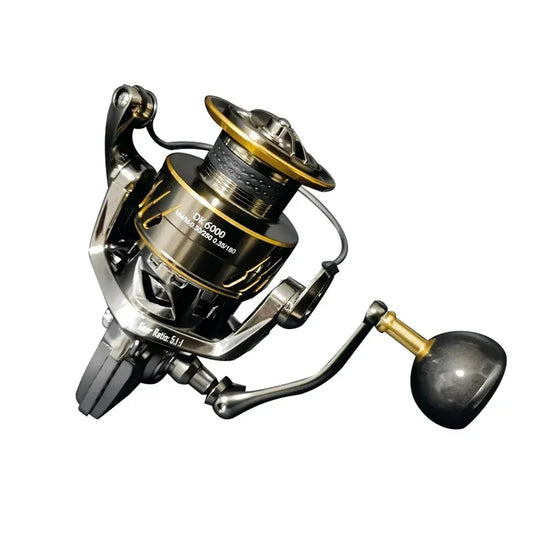 Mavllos DarkNight Boat Fishing ReelDrag Power 25kg Ratio 5.1:1 Anti- Corrosion Saltwater Tuna FishingSpinning Reel,boat Fishing Reel
