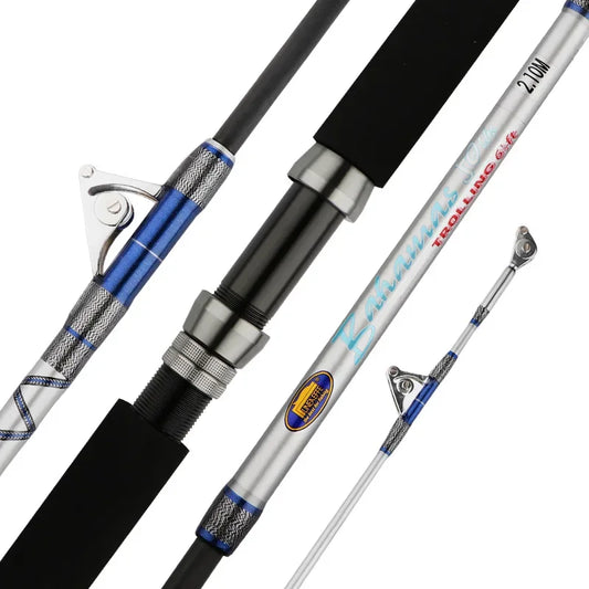 Mavllos Hegemon Saltwater Jigging Rod with Stainless Steel Guide Ring Lure 200-800g 50-80lb Superhard Tuna Spinning Fishing Rod