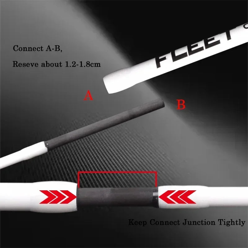 Mavllos Fleet Saltwater Squid Fishing Rod Lure 20-120g M Tip Ultra Light Carbon Octopus Rod Cuttlefish Hairtail Casting Rod