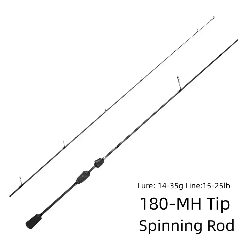 Mavllos Resolute Bass Fishing Spinning Rod Line 7-17lb Lure 7-21g 30T Toray Carbon M Tip Action Fast Light Trout Casting Rod